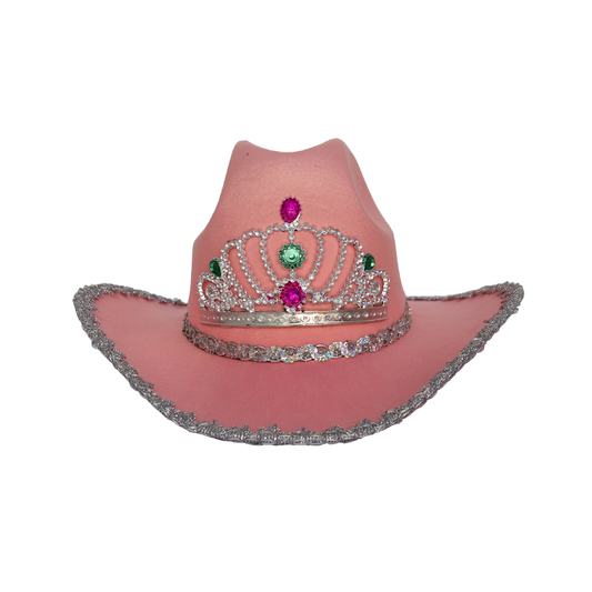 Classic Wester Pink Cowgirl Hat