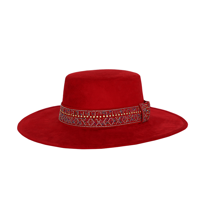 RED STRETCH FIT HAT BAND